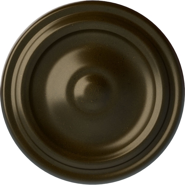 Ekena Millwork Maria Ceiling Medallion (Fits Canopies up to 1 3/4"), Hand-Painted Green Gold, 9 5/8"OD x 1 1/8"P CM09MAGGS - main